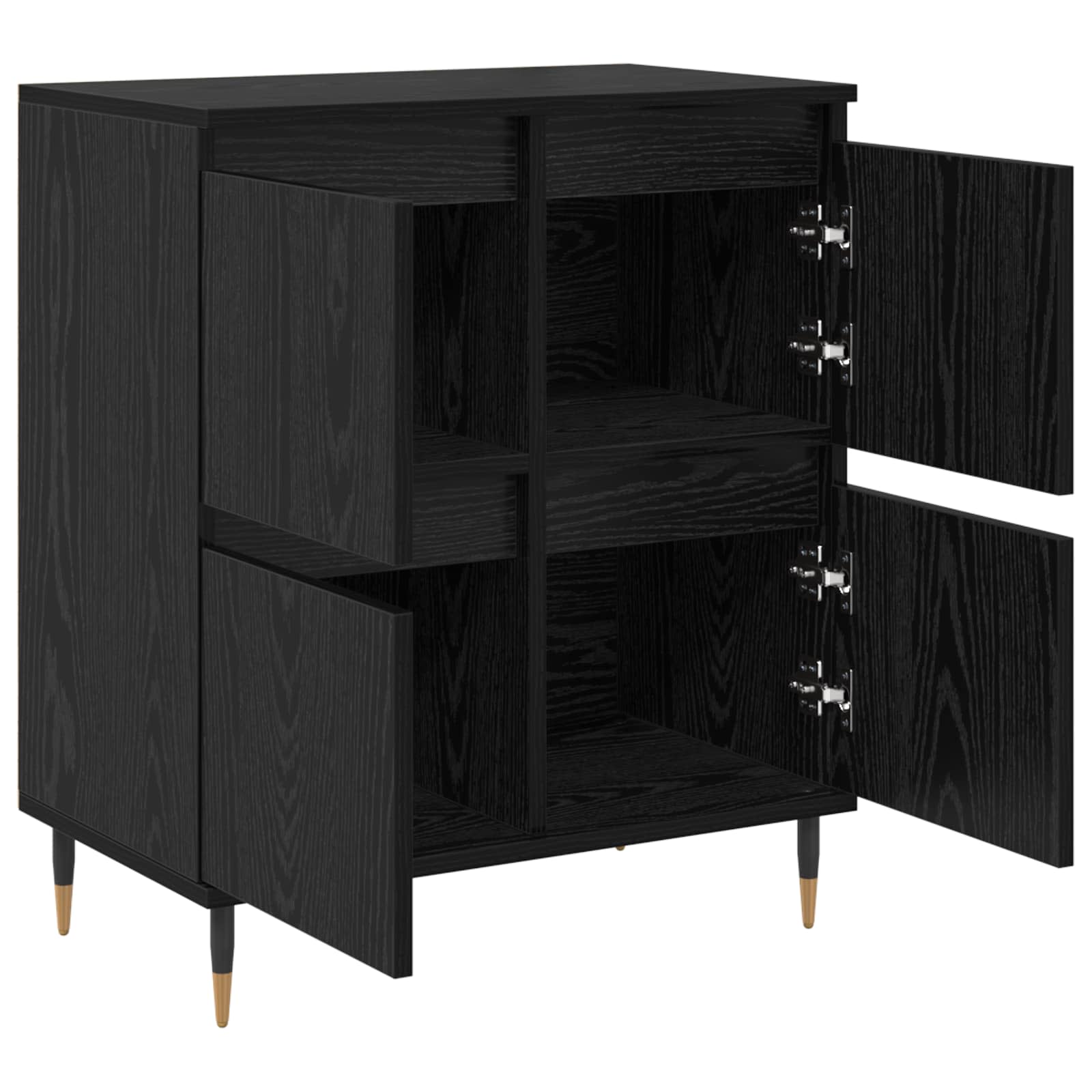 Kreveta Crni hrast 60 x 35 x 70 cm