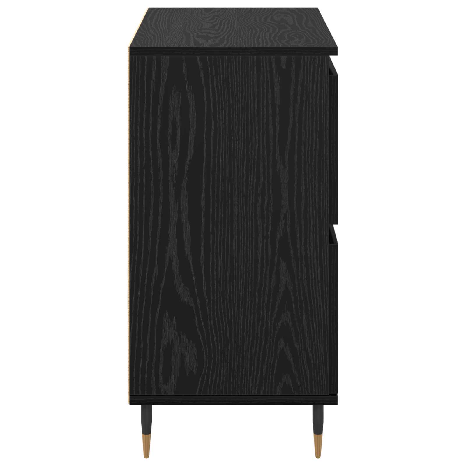 Kreveta Crni hrast 60 x 35 x 70 cm