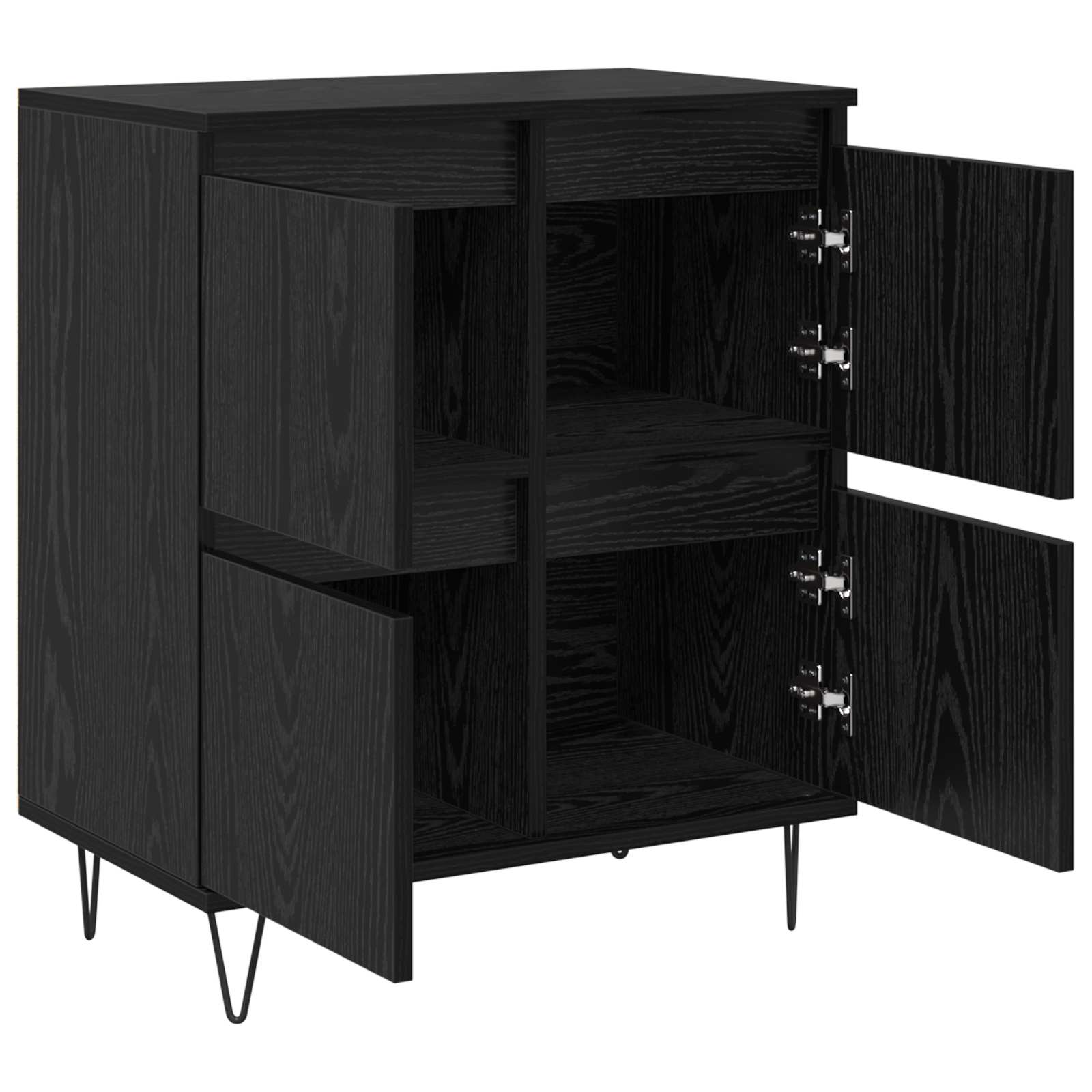 Kreveta Crni hrast 60 x 35 x 70 cm