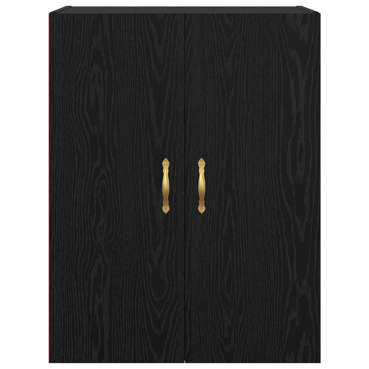 Ormar za Zid Crni hrast 69,5 x 34 x 90 cm Konstruirano drvo