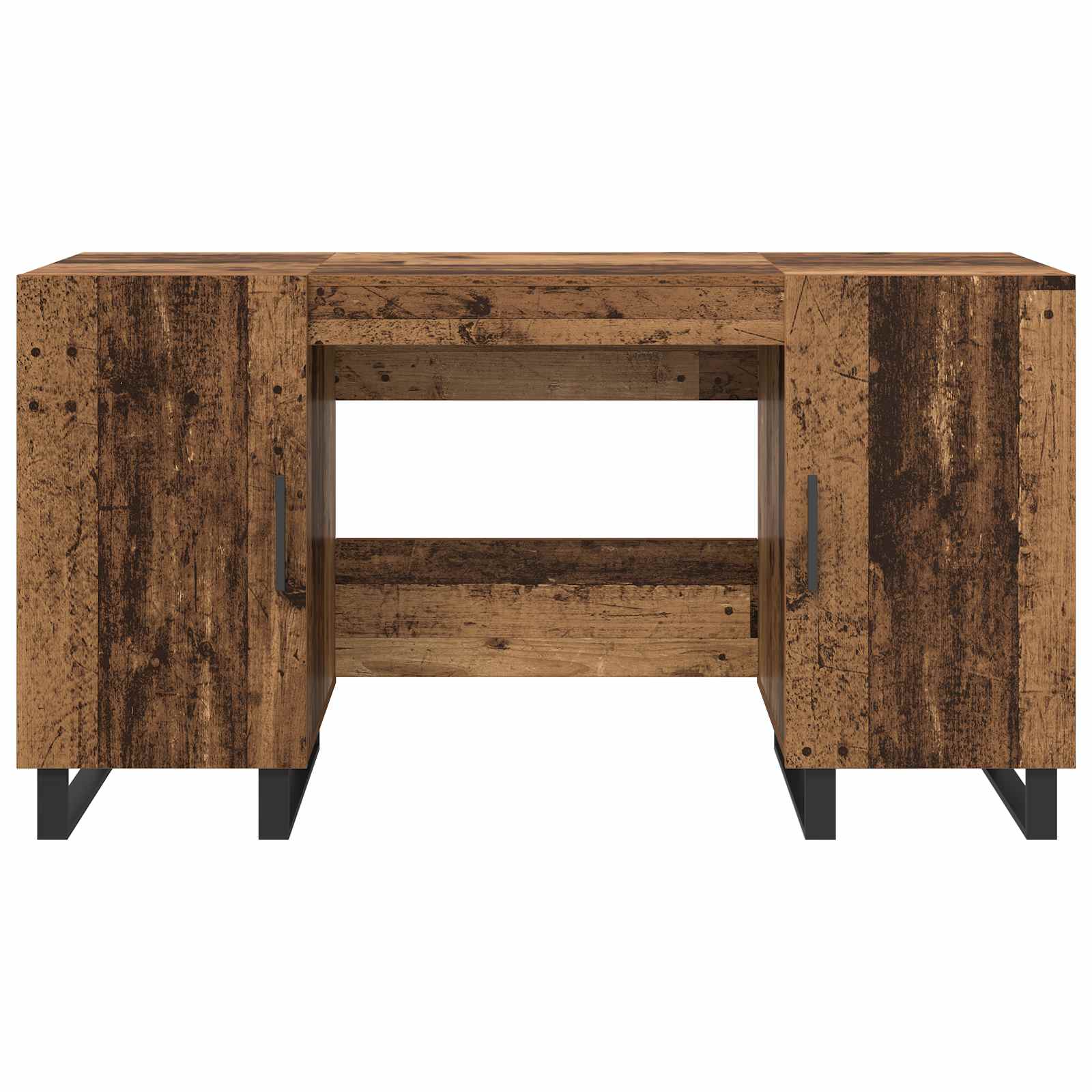 Stol s policom Staro drvo 140 x 50 x 75 cm Konstruirano drvo