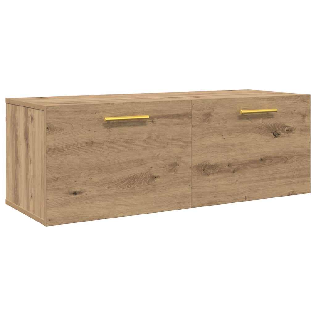 Ormar za Zid hrast artisan 100 x 36.5 x 35 cm Konstruirano drvo