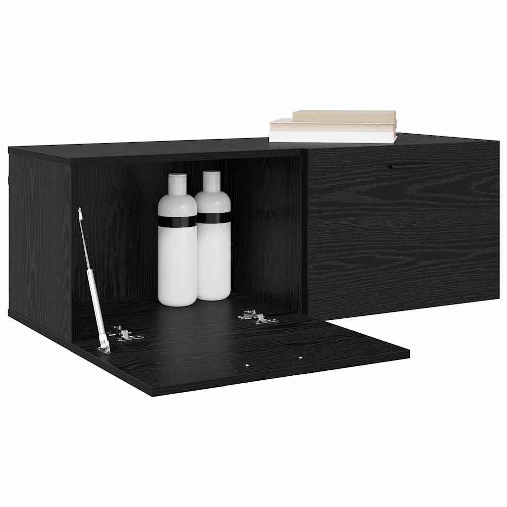 Ormar za montažu na zid Zidne Crni hrast 100 x 36,5 x 35 cm