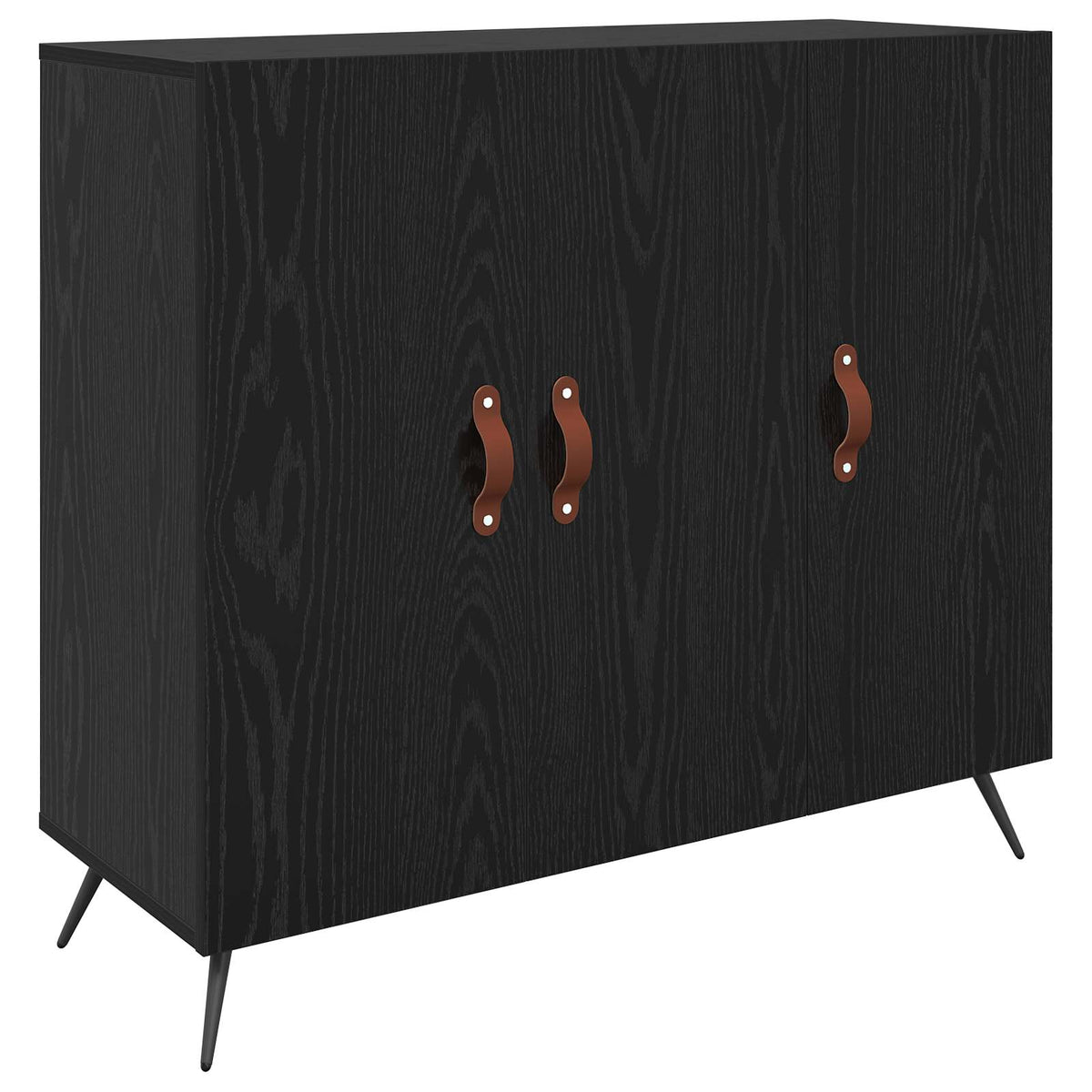 Kreveta Crni hrast 89,5 x 34 x 80 cm Konstruirano drvo