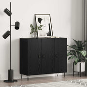 Kreveta Crni hrast 90 x 32,5 x 80 cm Konstruirano drvo