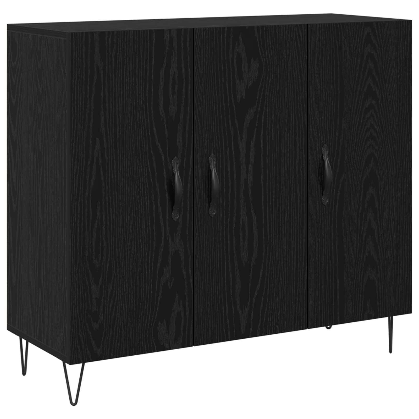 Kreveta Crni hrast 90 x 32,5 x 80 cm Konstruirano drvo