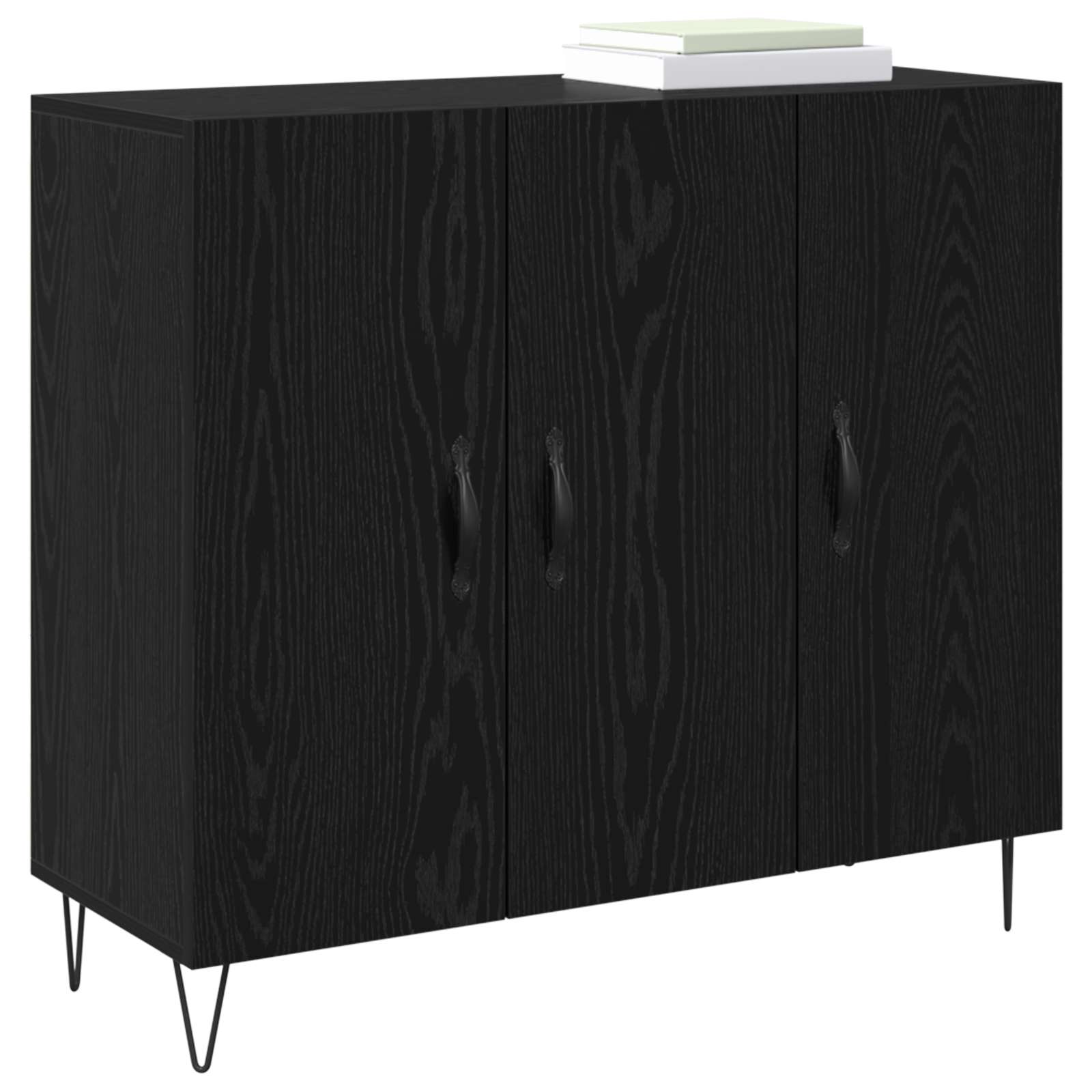 Kreveta Crni hrast 90 x 32,5 x 80 cm Konstruirano drvo