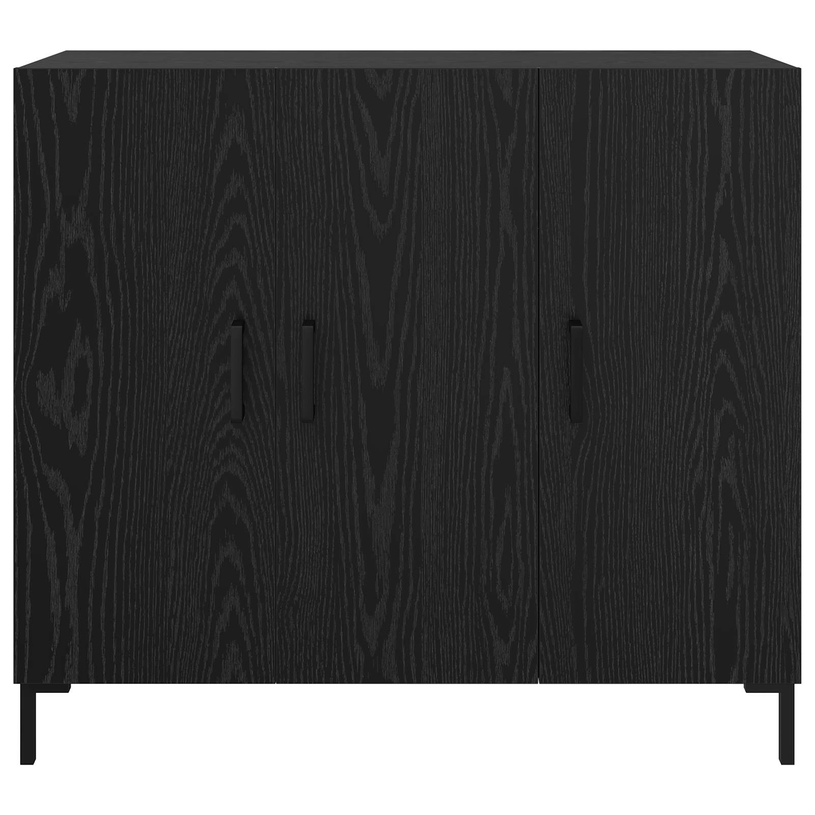Kreveta Crni hrast 90 x 34 x 80 cm Konstruirano drvo