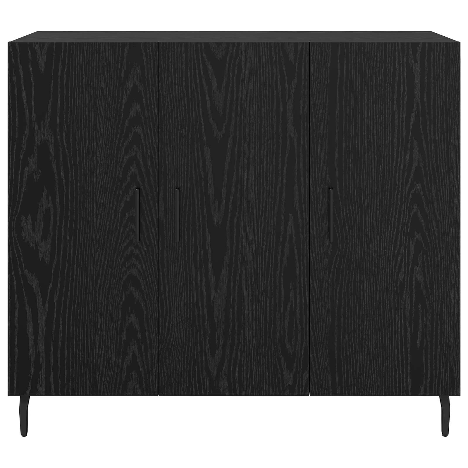 Kreveta Crni hrast 90 x 34 x 80 cm Konstruirano drvo