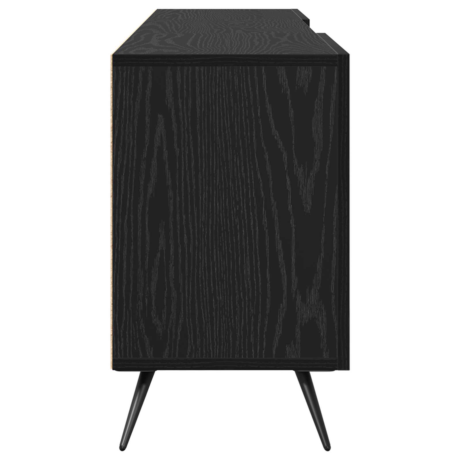 TV ormar Crni hrast 150 x 30 x 50 cm Konstruirano drvo