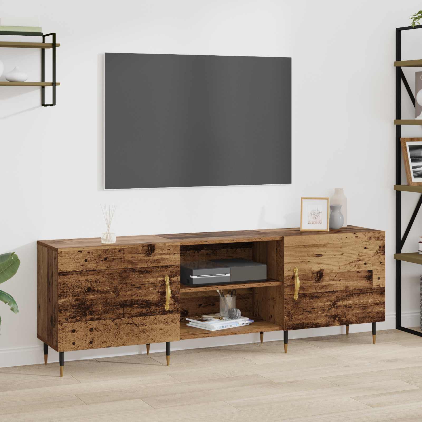 TV ormar Staro drvo 150 x 30 x 50 cm Konstruirano drvo