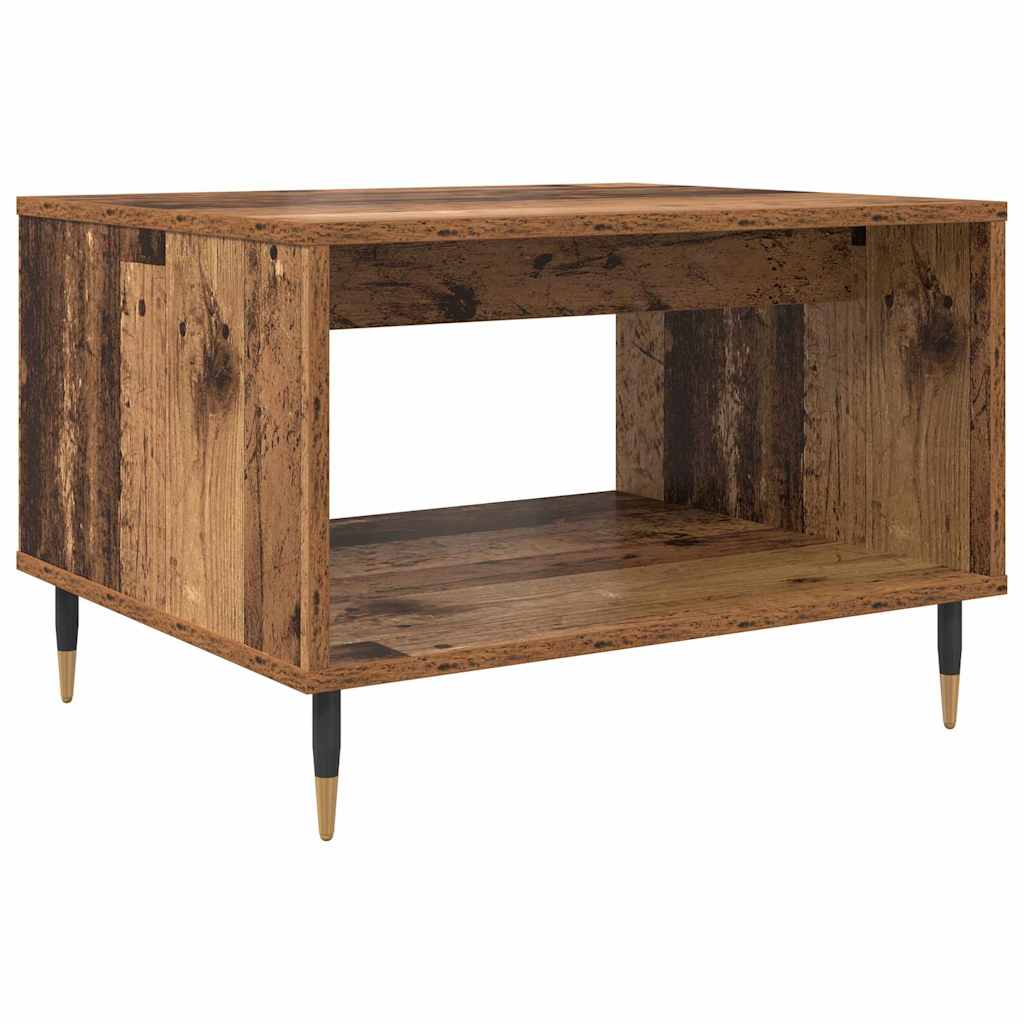 Kava Stol Staro drvo 60 x 50 x 40 cm Konstruirano drvo