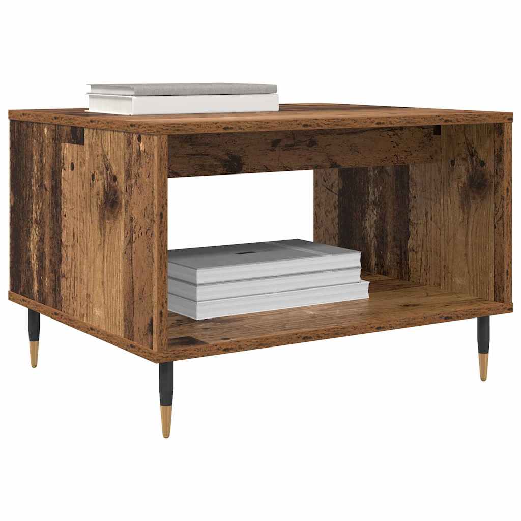 Kava Stol Staro drvo 60 x 50 x 40 cm Konstruirano drvo