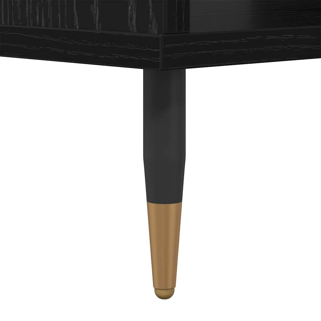 Kava Stol Crni hrast 60 x 50 x 40 cm Konstruirano drvo