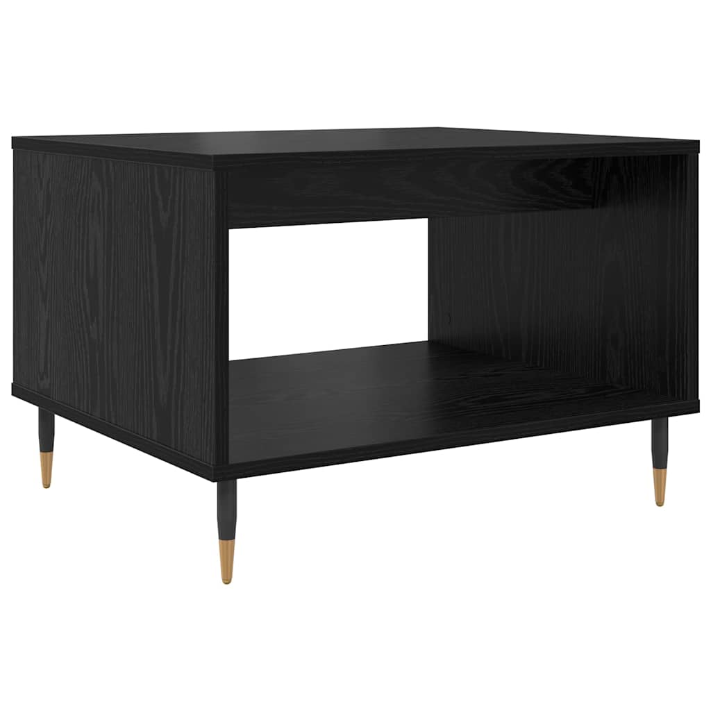 Kava Stol Crni hrast 60 x 50 x 40 cm Konstruirano drvo
