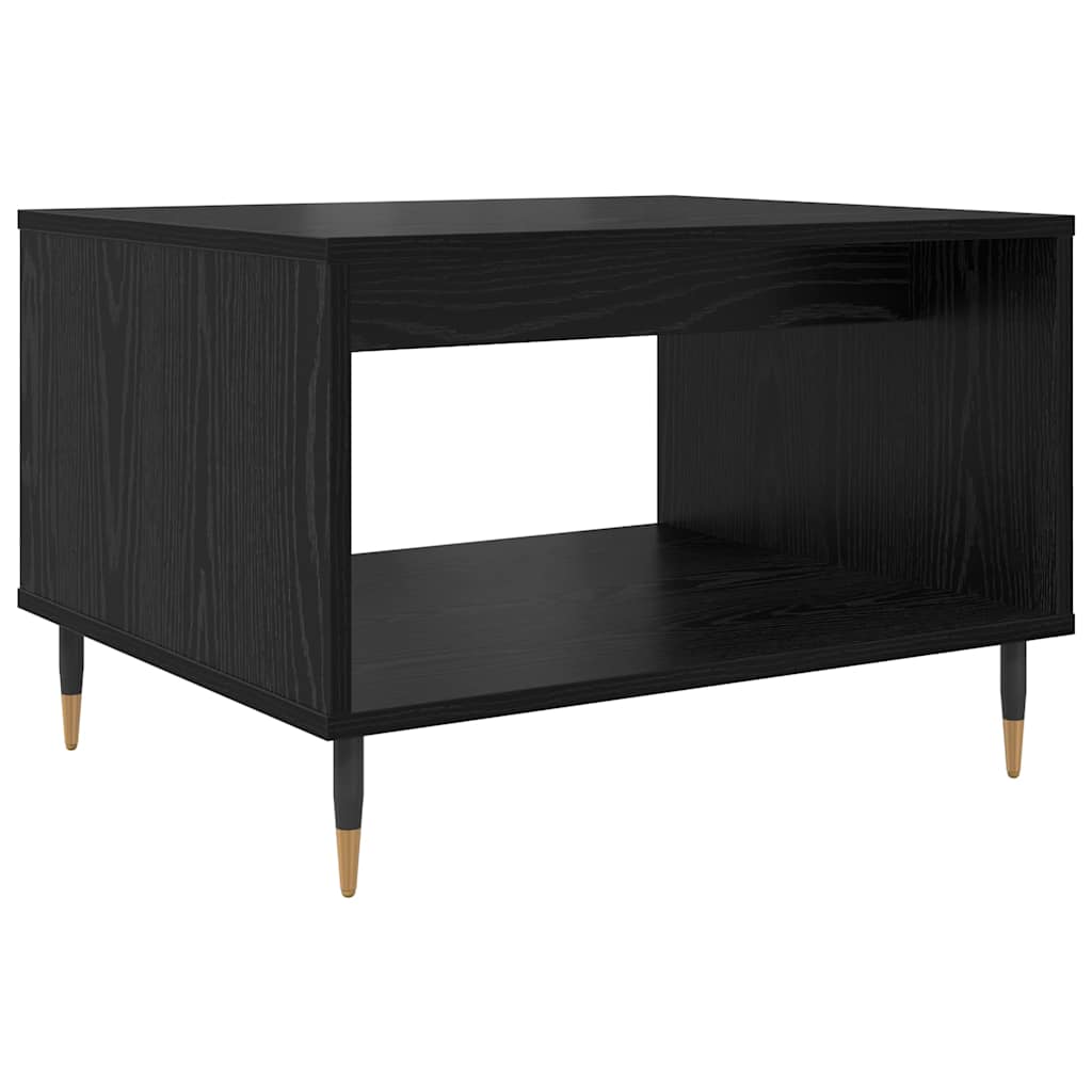 Kava Stol Crni hrast 60 x 50 x 40 cm Konstruirano drvo
