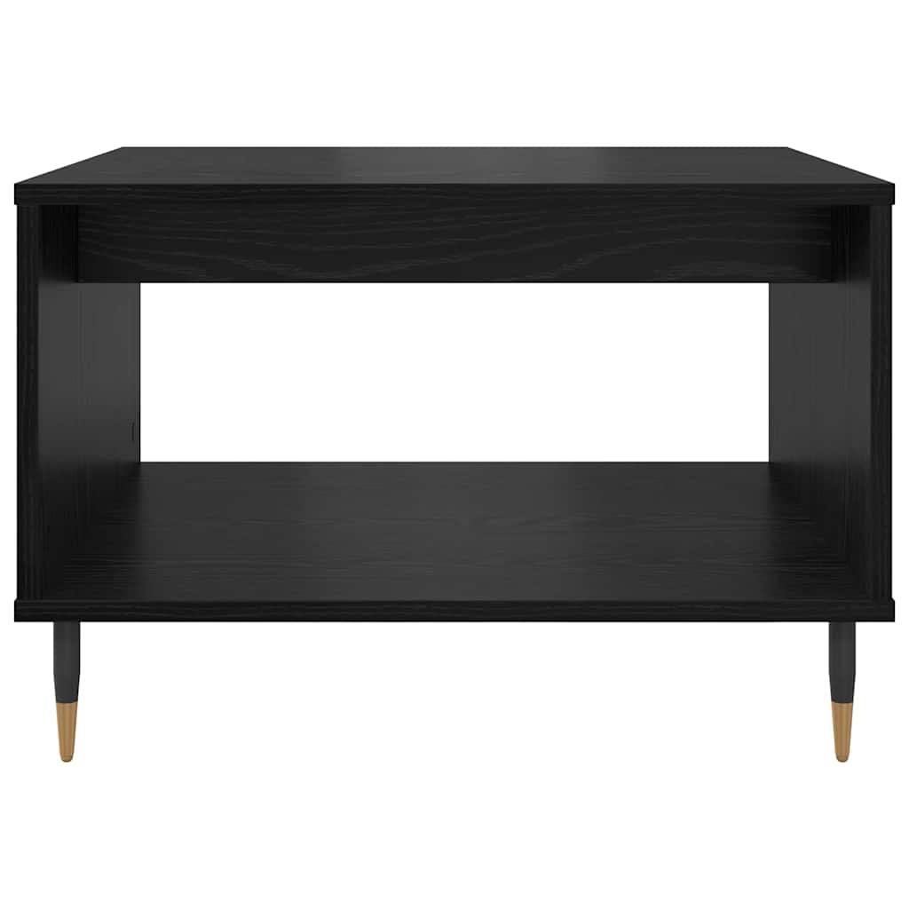 Kava Stol Crni hrast 60 x 50 x 40 cm Konstruirano drvo