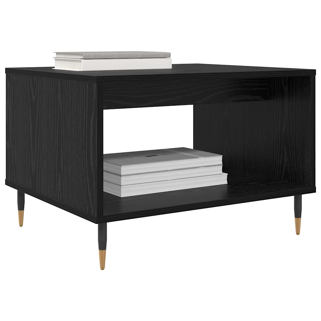 Kava Stol Crni hrast 60 x 50 x 40 cm Konstruirano drvo