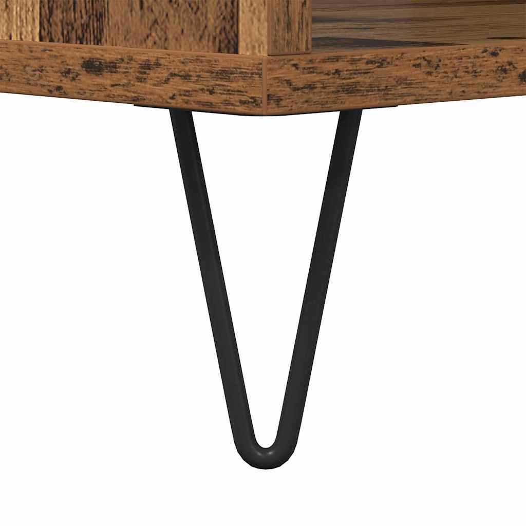 Kava Stol Staro drvo 60 x 50 x 40 cm Konstruirano drvo