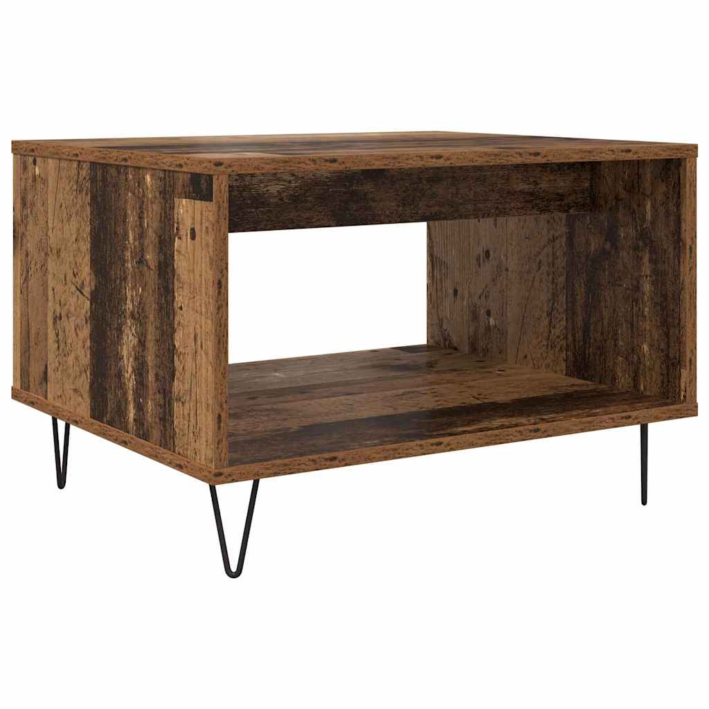 Kava Stol Staro drvo 60 x 50 x 40 cm Konstruirano drvo