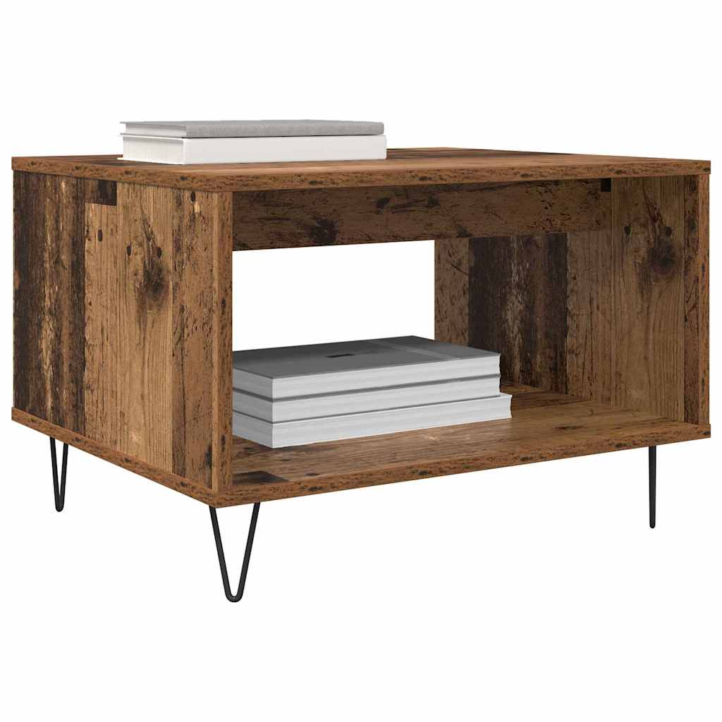 Kava Stol Staro drvo 60 x 50 x 40 cm Konstruirano drvo