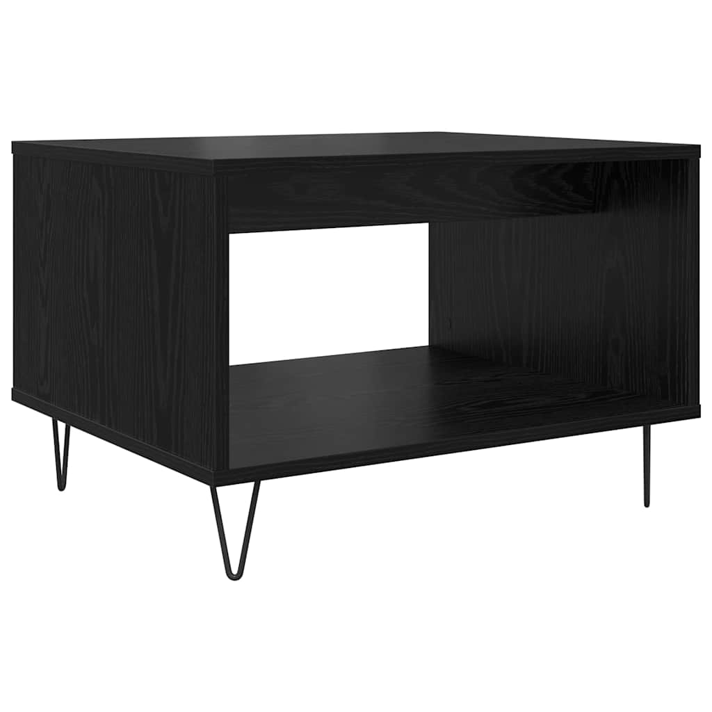 Kava Stol Crni hrast 60 x 50 x 40 cm Konstruirano drvo