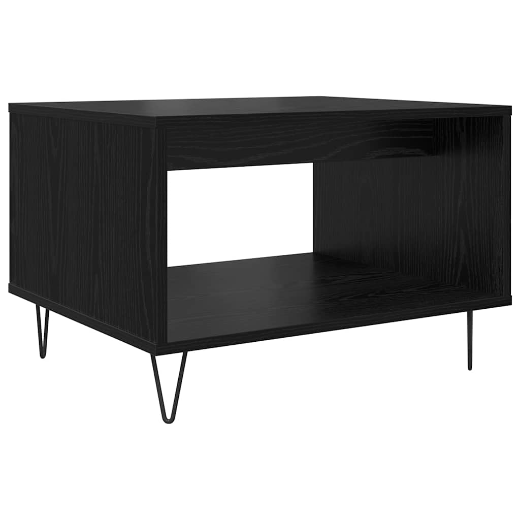 Kava Stol Crni hrast 60 x 50 x 40 cm Konstruirano drvo