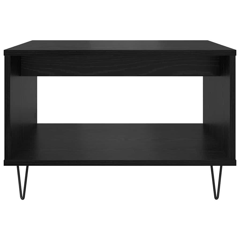 Kava Stol Crni hrast 60 x 50 x 40 cm Konstruirano drvo