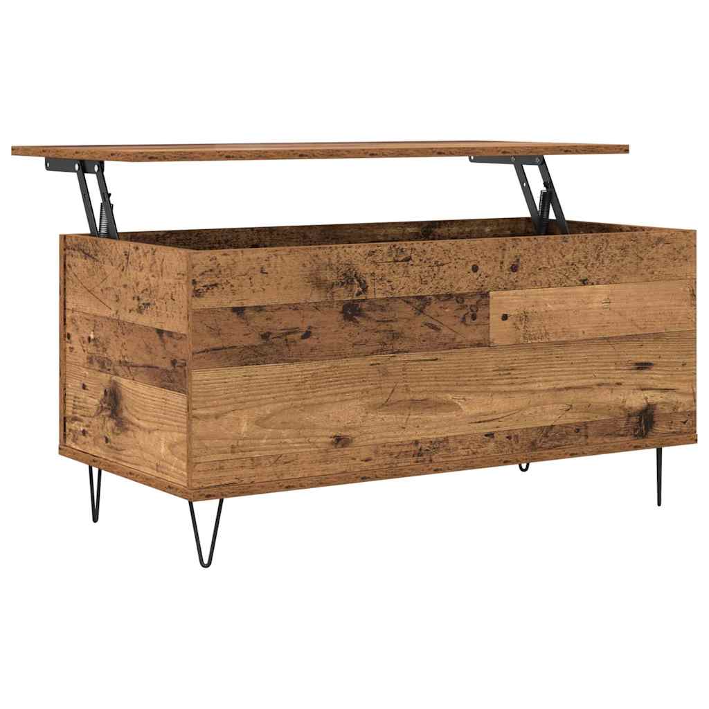 Stolić za kavu Staro drvo 90 x 44.5 x 45 cm Konstruirano drvo