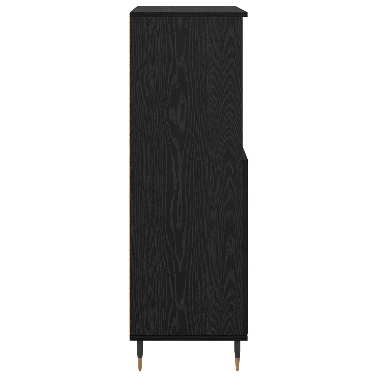 Highboard Crna 60 x 36 x 110 cm Konstruirano drvo
