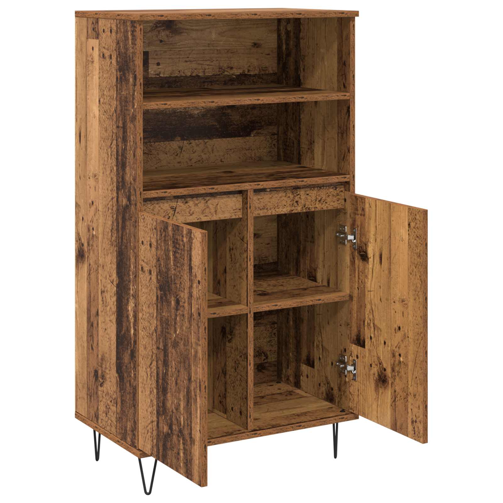 Highboard Smeđa 60 x 36 x 110 cm Konstruirano drvo