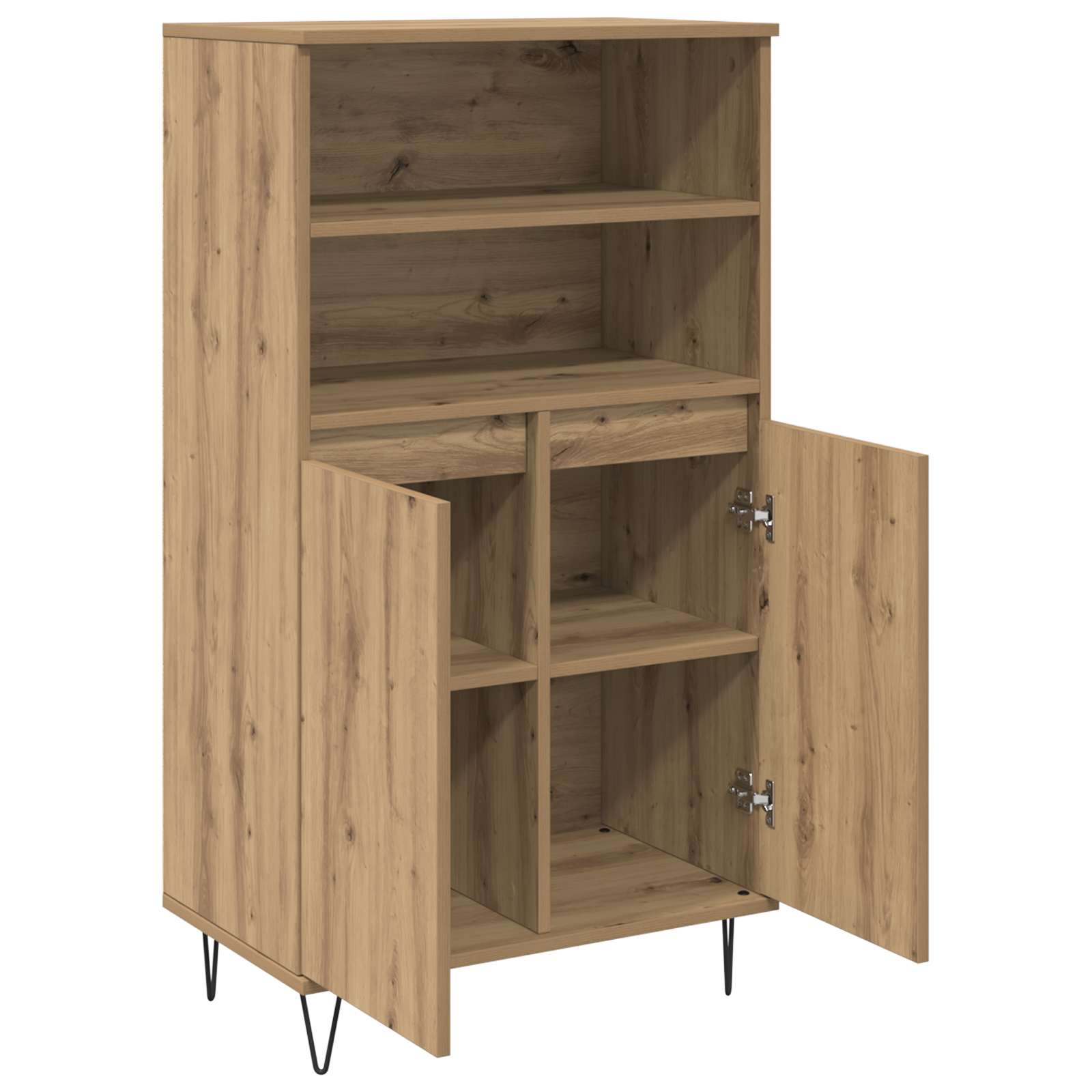 Highboard Smeđa 60 x 36 x 110 cm Konstruirano drvo