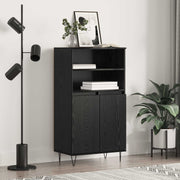 Highboard Crna 60 x 36 x 110 cm Konstruirano drvo