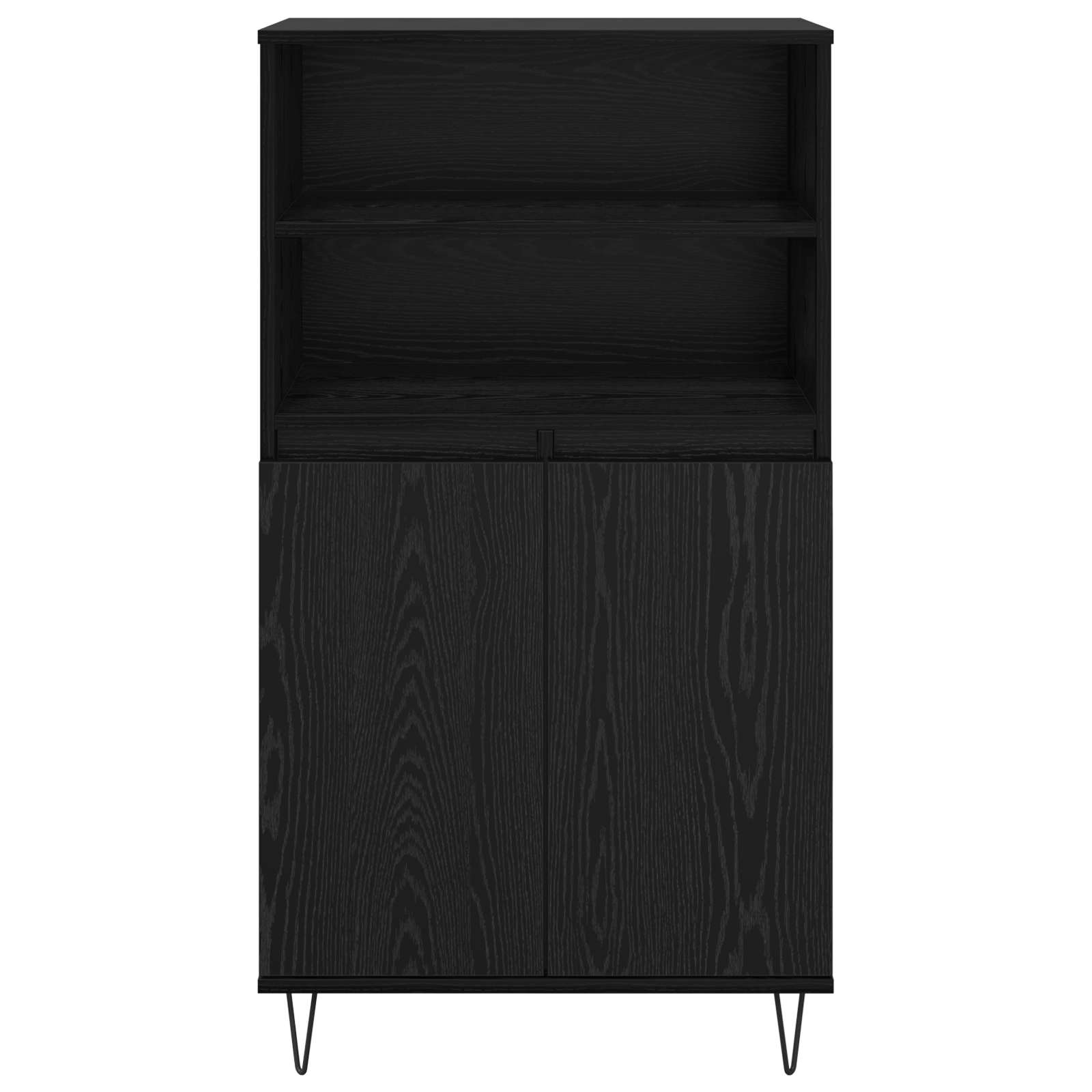Highboard Crna 60 x 36 x 110 cm Konstruirano drvo