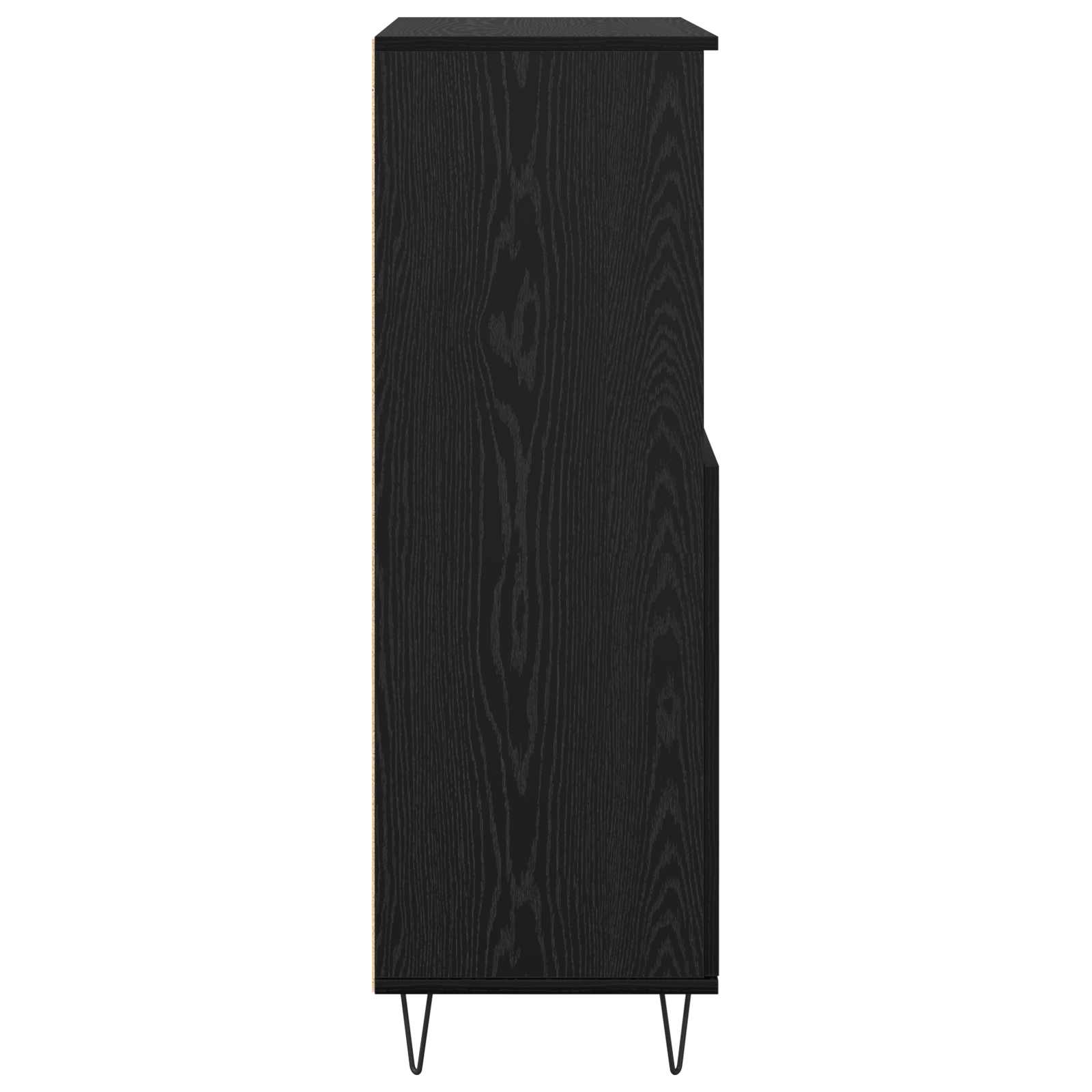 Highboard Crna 60 x 36 x 110 cm Konstruirano drvo