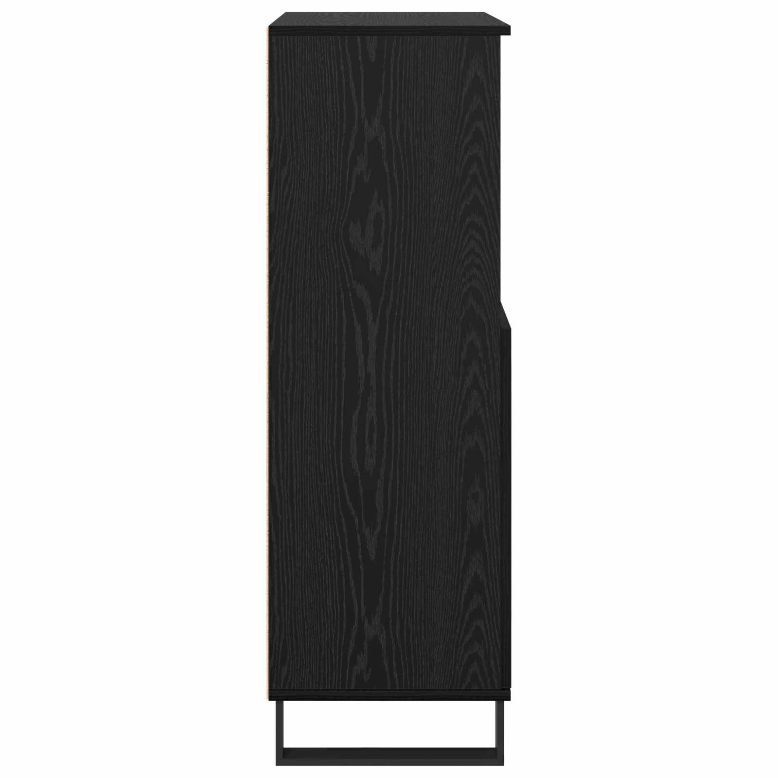 Highboard Crna 60 x 36 x 110 cm Konstruirano drvo