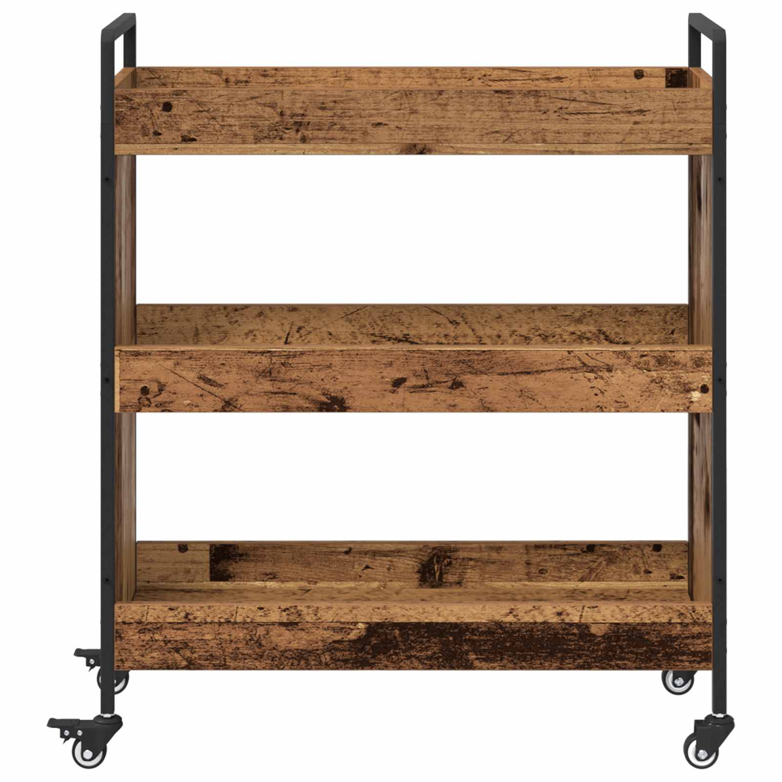 Kuhinjski kolica Staro drvo 70 x 30 x 82 cm Konstruirano drvo