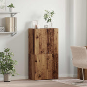 Uredski ormar Crni hrast 60 x 32 x 115 cm Konstruirano drvo