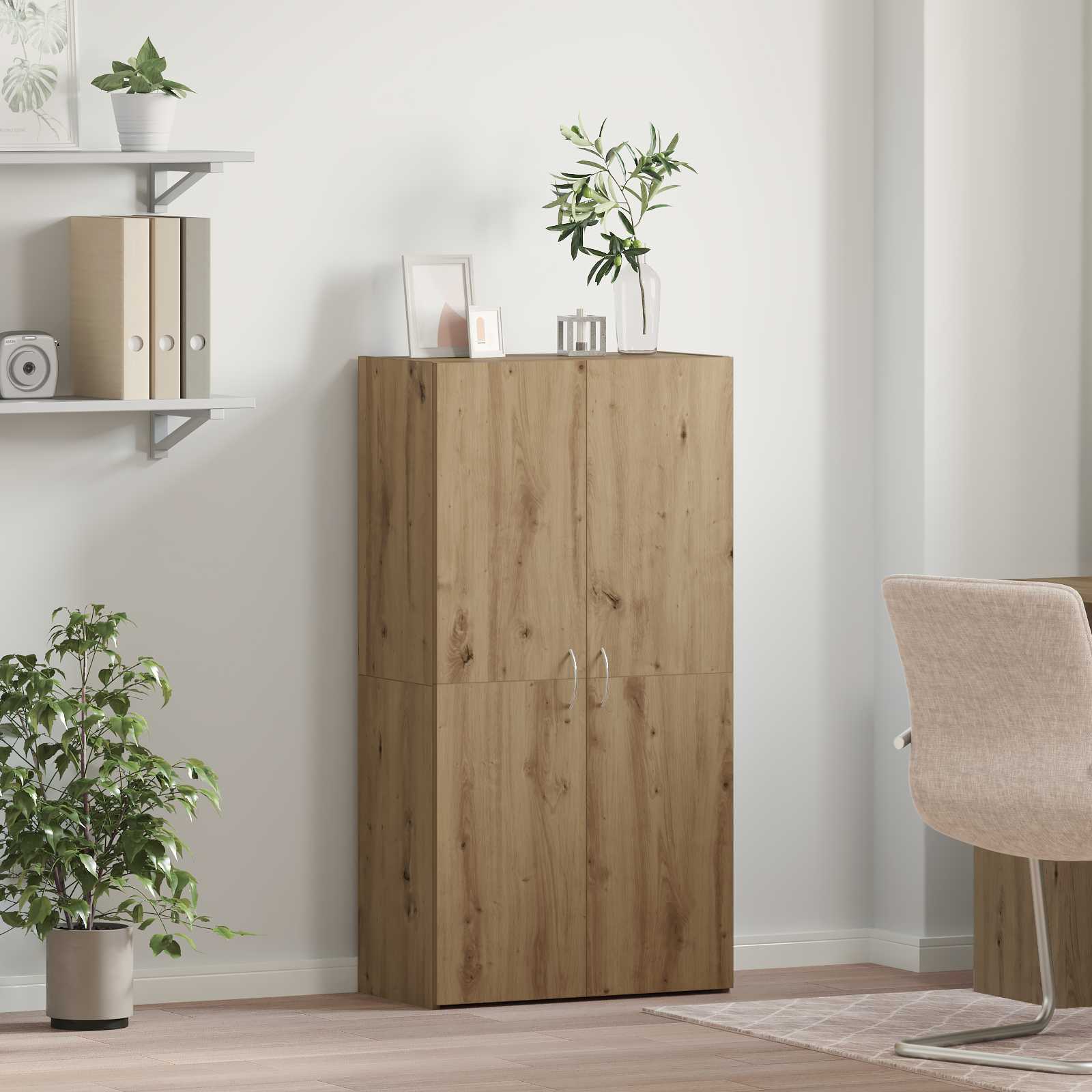 Uredski ormar Staro drvo 60 x 32 x 115 cm Konstruirano drvo