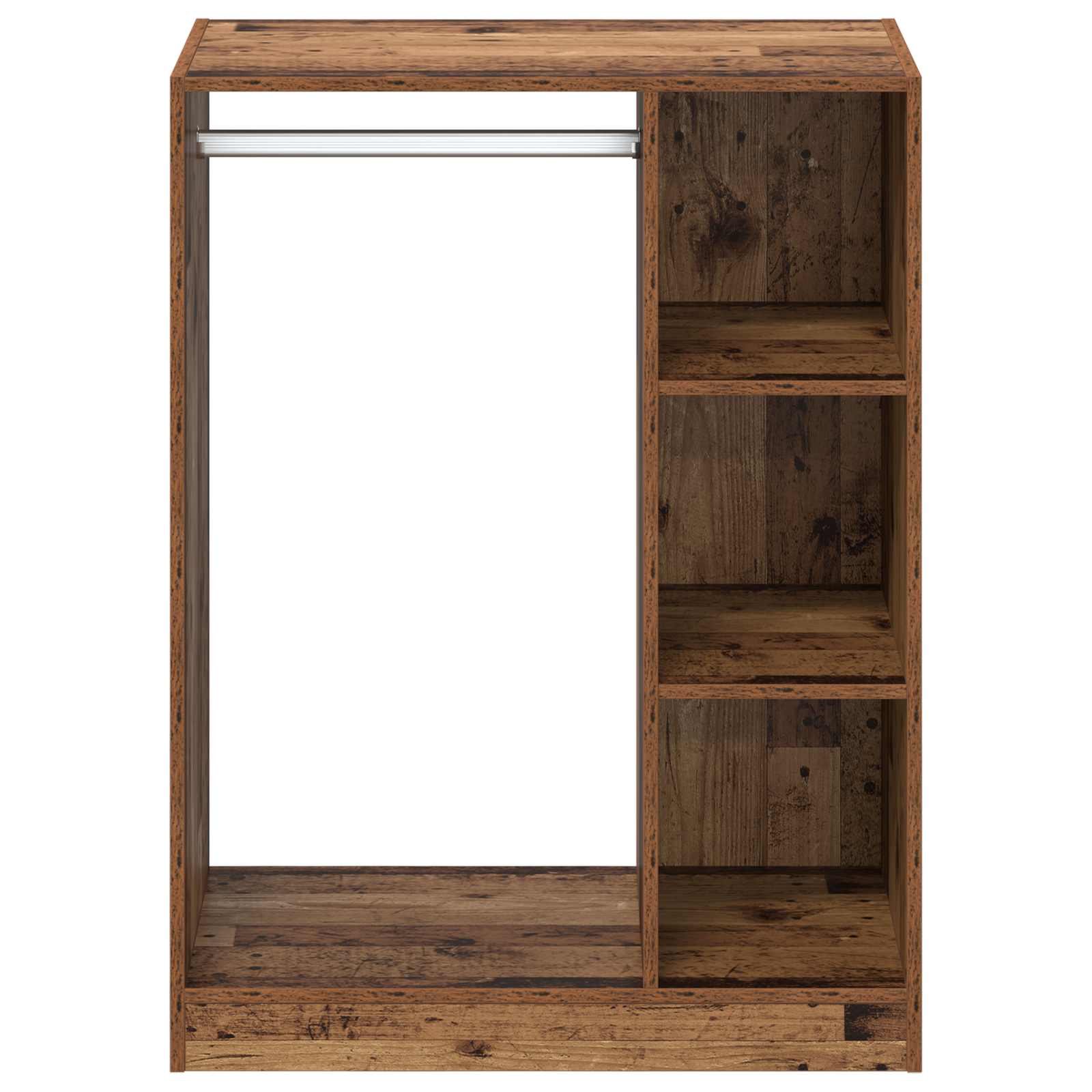 Ormarić s policom s pohranom Staro drvo 77 x 48 x 102 cm