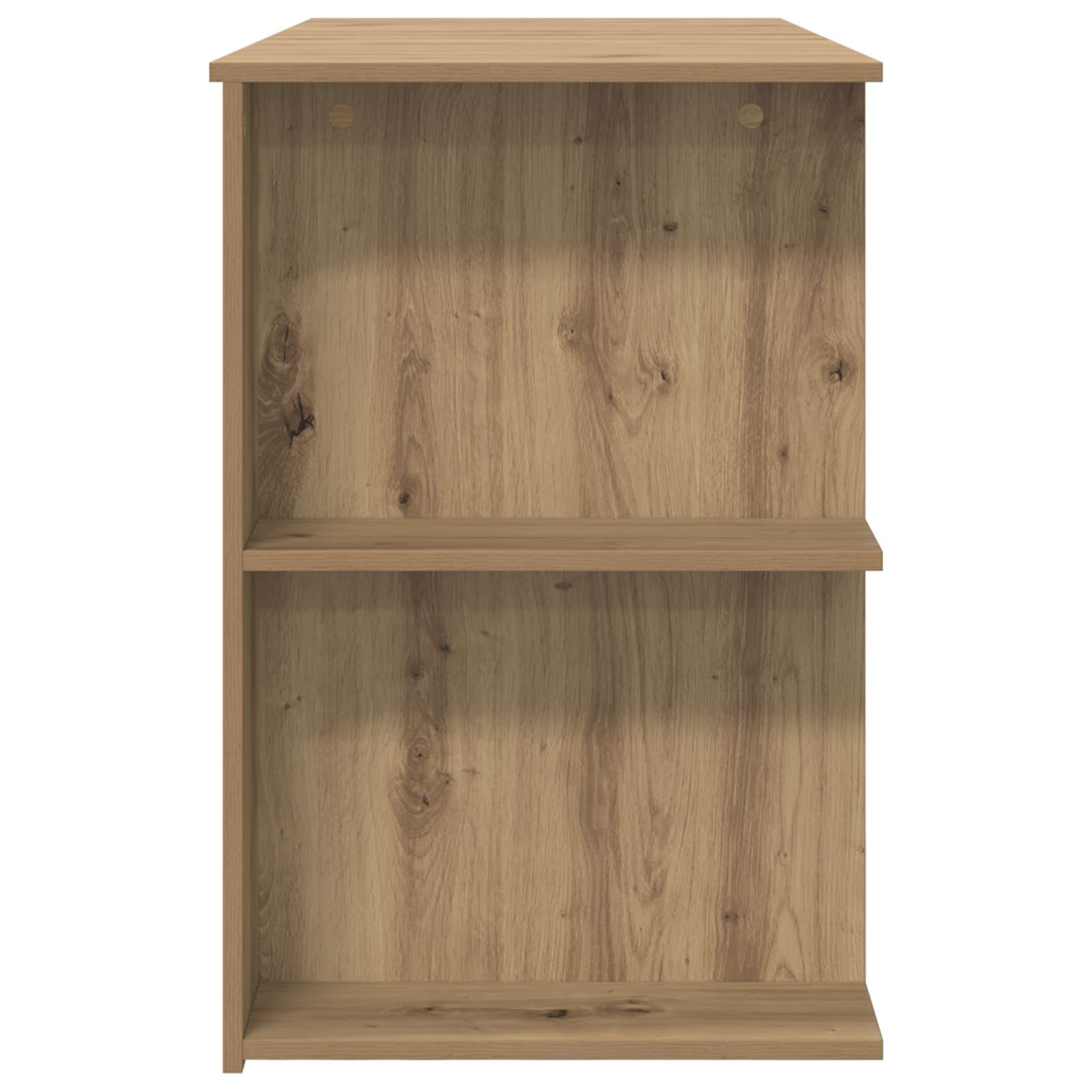 Stol s policom hrast artisan 140 x 50 x 75 cm Konstruirano drvo
