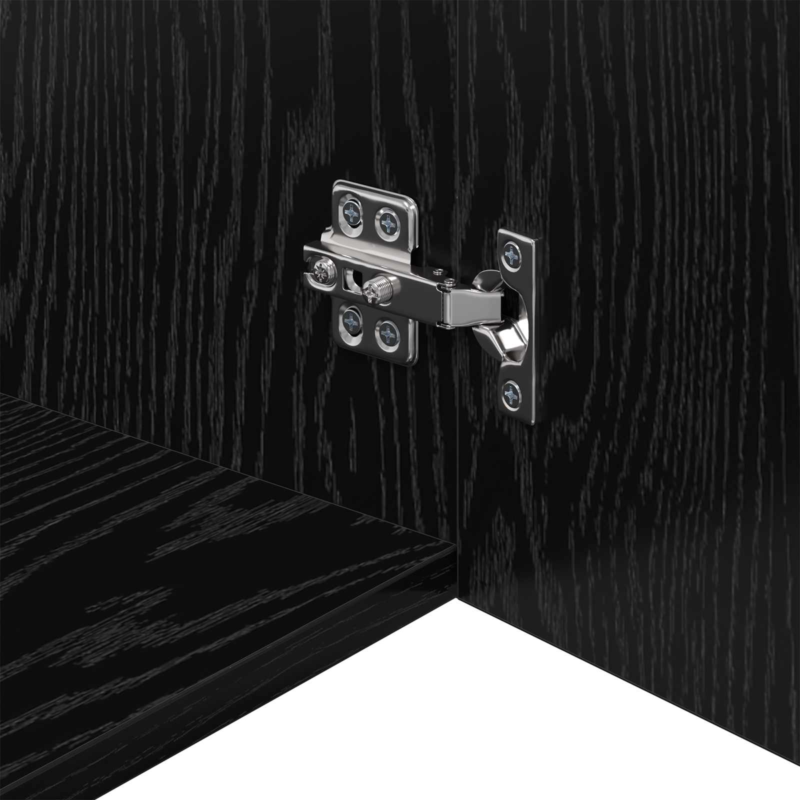 Ormar za Zid Crni hrast 50 x 42.5 x 40 cm Konstruirano drvo