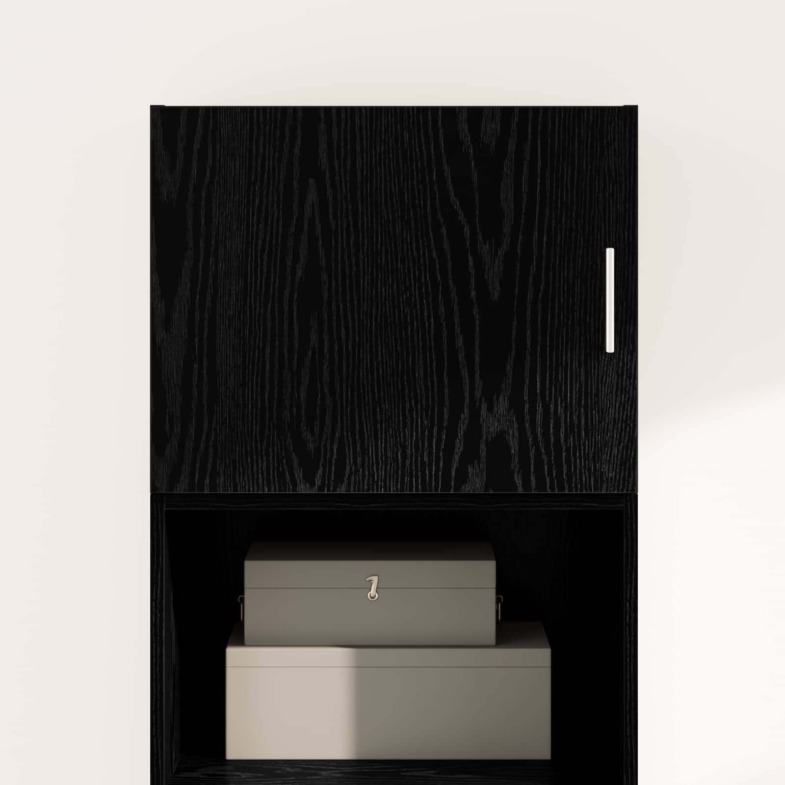 Ormar za Zid Crni hrast 50 x 42.5 x 40 cm Konstruirano drvo