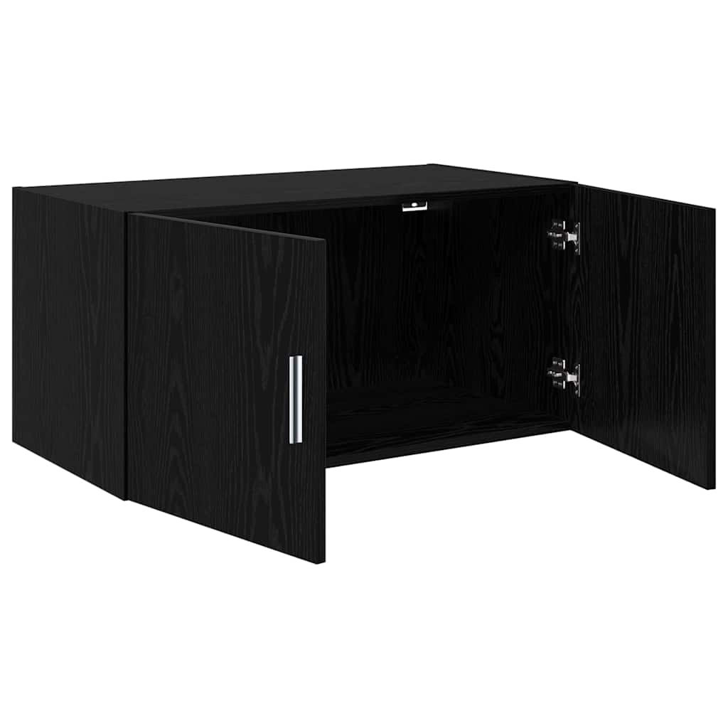 Ormar za Zid Crni hrast 80 x 42.5 x 40 cm Konstruirano drvo