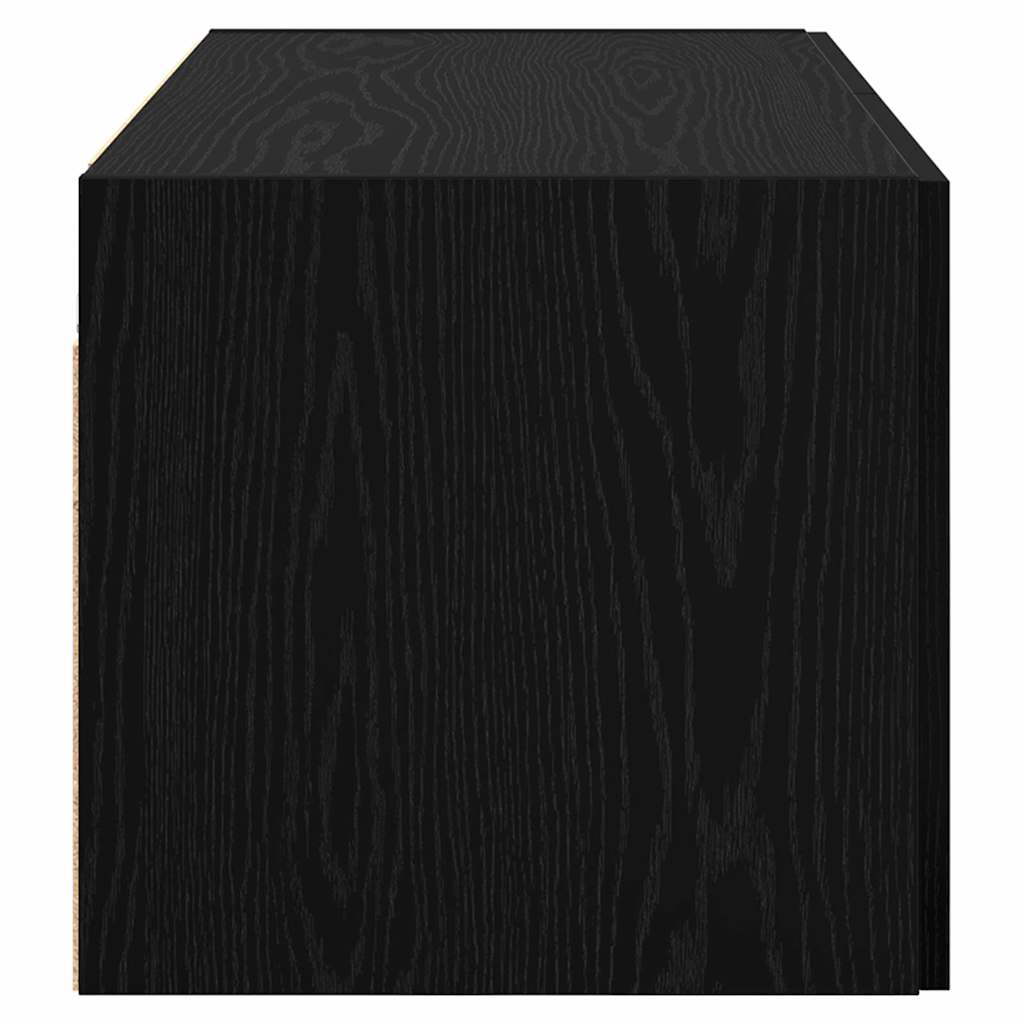 Ormar za Zid Crni hrast 80 x 42.5 x 40 cm Konstruirano drvo
