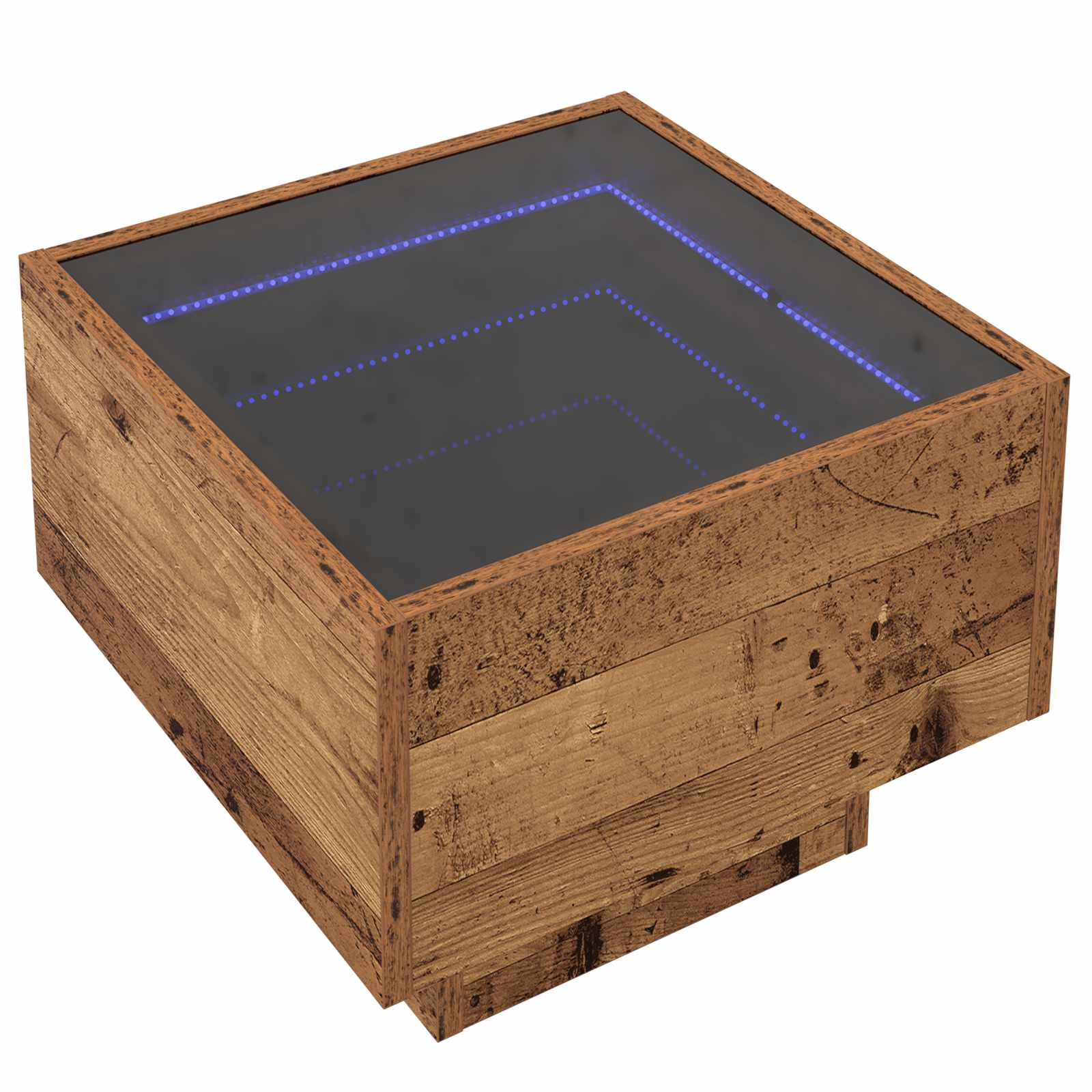 Bocni stol Staro drvo 40 x 40 x 30 cm Konstruirano drvo