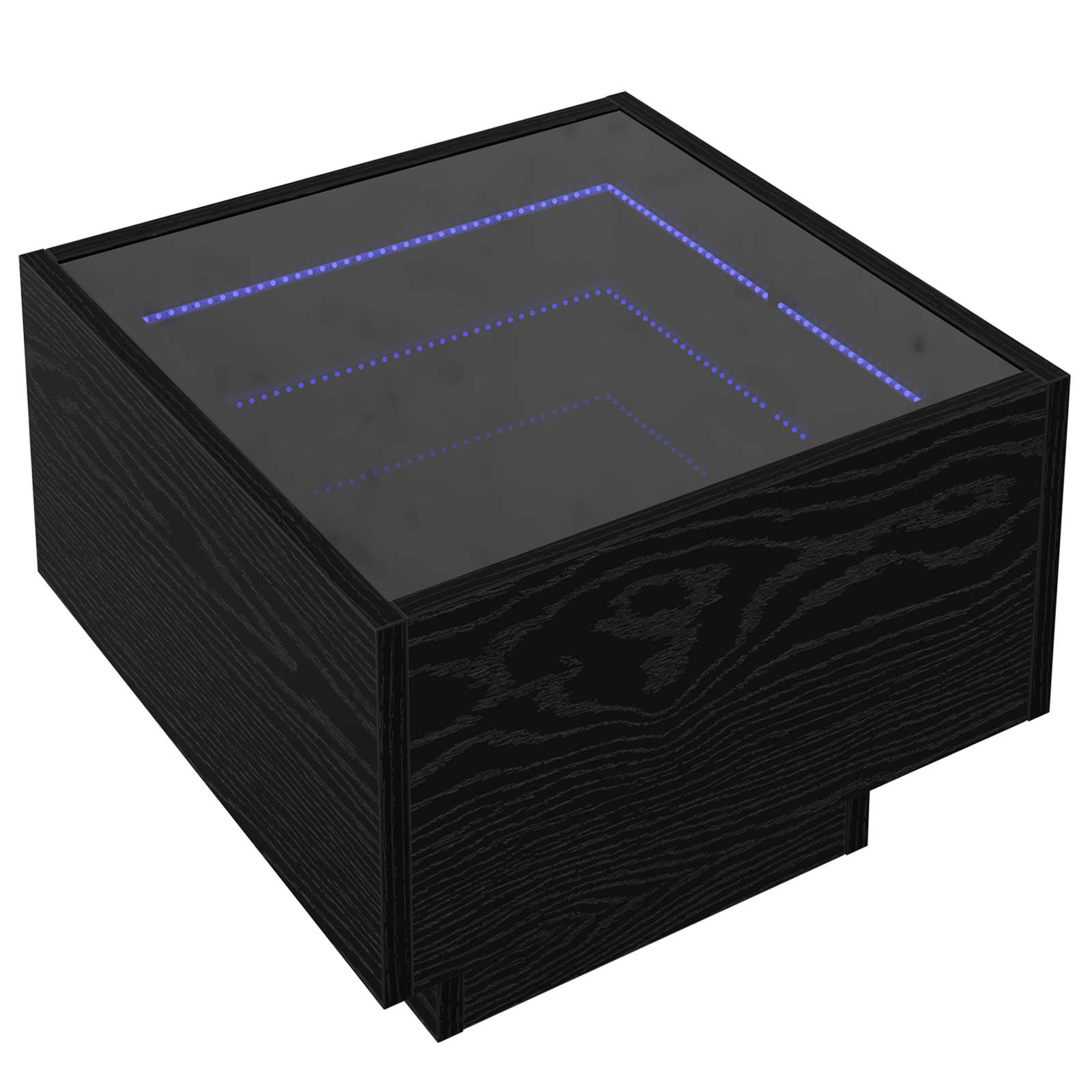 Bocni stol Crni hrast 40 x 40 x 30 cm Konstruirano drvo