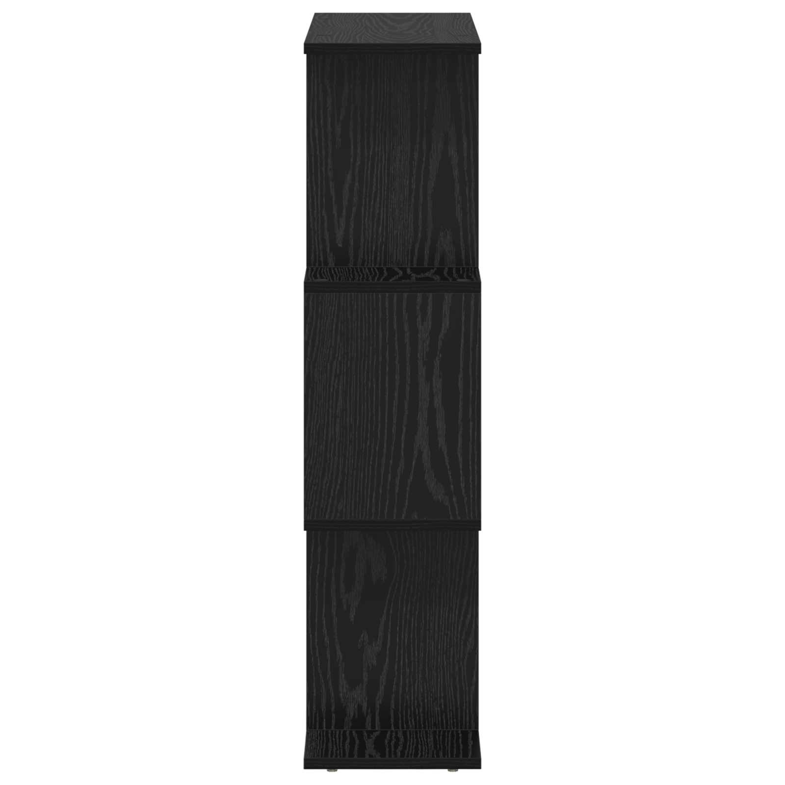 Ormarić za knjige Crni hrast 70 x 24 x 97 cm Konstruirano drvo