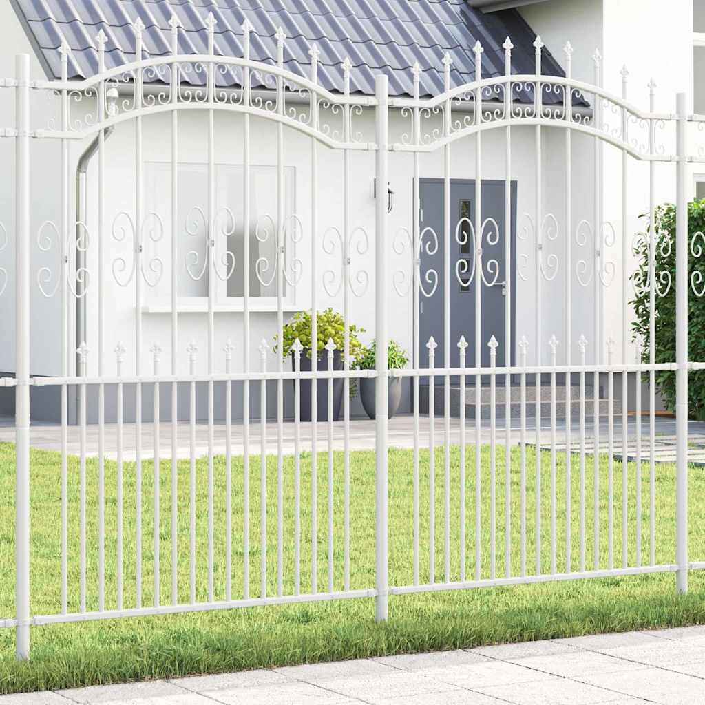 Vrtna Ograda KAMPEN 240 x 228 cm Mesh Bijelo