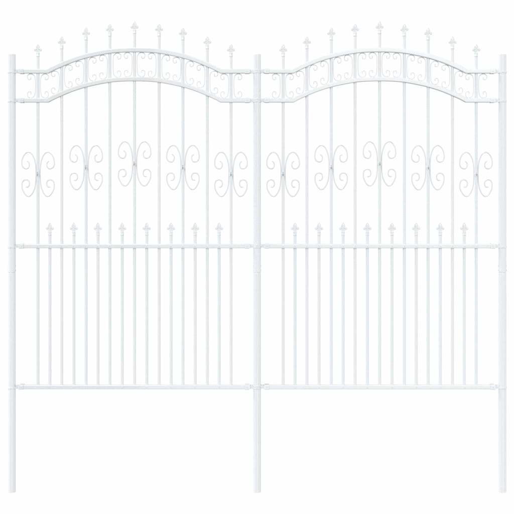 Vrtna Ograda KAMPEN 240 x 228 cm Mesh Bijelo